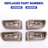 LCWRGS 4Pcs Interior Inside Door Handles Replacement for Toyota Camry
