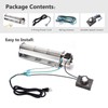 Criditpid BK GA3750 GA3750A GA3700 GA3700A Replacement Fireplace Blower Fan