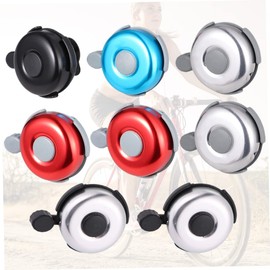 Kisangel 4pcs Daisy Bike Bell Flower Bell for Boys and Girls Adults Mini Bike Accessories Loud and Melodious Easy Install