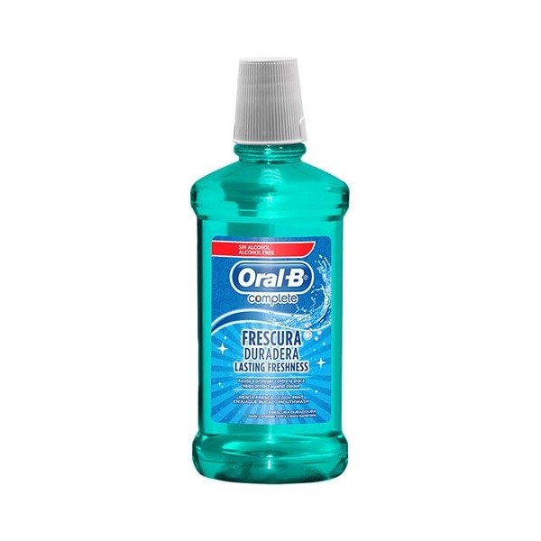 Oral-B Complete Frescura 500ml Mouthwash for Fresh Breath