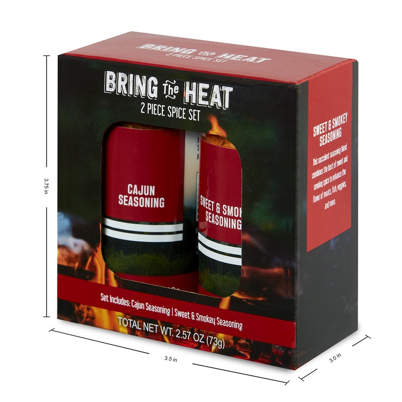 Kamenstein Bring The Heat 2 Piece Camping Spice Set with