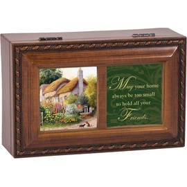 Petite Irish Home Music Box