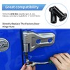 Door Hinge Nuts Replacement Screws Compatible for Jeep Wrangler JL