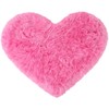sourcing map Faux Fur Sheepskin Area Rugs, Heart Shaped Shaggy