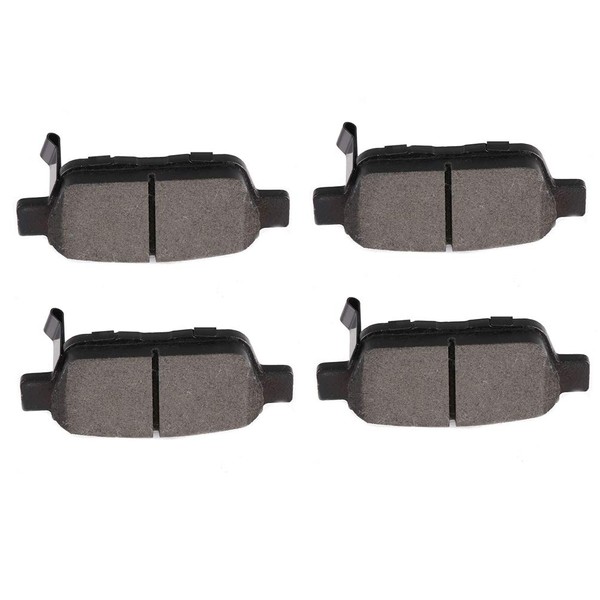 SCITOO Ceramic Brake Pads, 4pcs Rear Brake Pads Brakes Kits