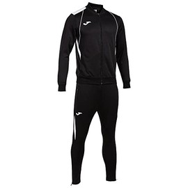 Joma Men's Championship Vii Tracksuit, Black/White, L EU