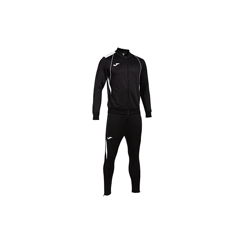 Joma Men's Championship Vii Tracksuit, Black/White, L EU
