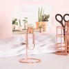 QIEIEI Nordic Paper Clip Table Card Memo Holder Stand Photo