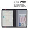 kwmobile Vehicle Registration Certificate Case with Card Slots, Faux Leather
