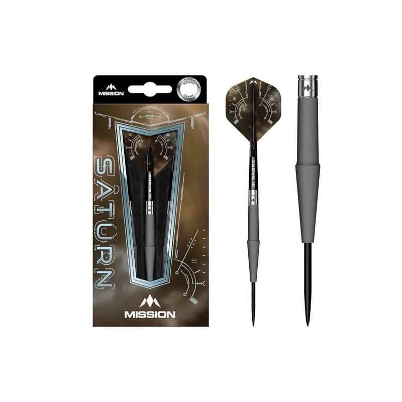Mission Saturn | Steel Tip Darts Set | 90% Tungsten