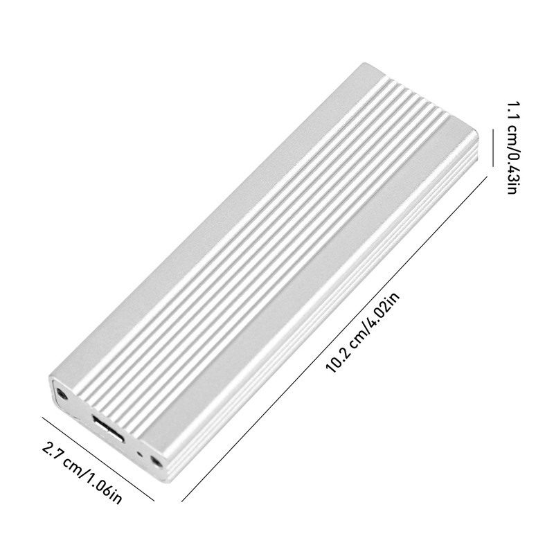 M.2 NGFF SATA Mobile Hard Disk Case USB3.1 Type-C External