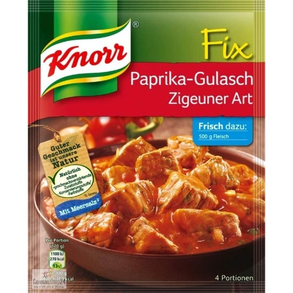 Knorr Fix Paprika-Goulash Gypsy Style