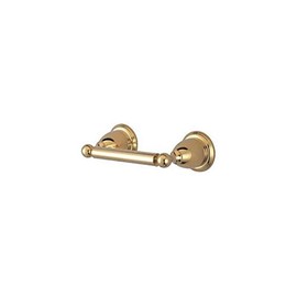 Kingston Brass BA1758PB Heritage Toilet Paper Holder, Polished Brass,11"