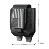Frtkk Molle Handcuff Pouch, Handcuff Case for Duty Belt/Tactical Vest,