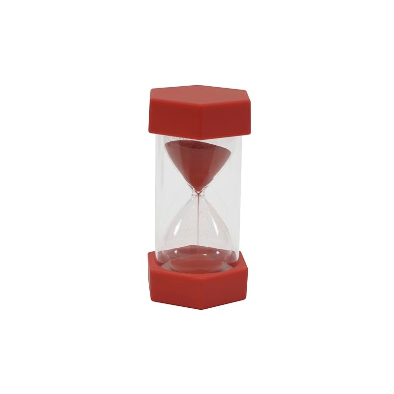 TimeTex Sand Timer 12cm Tall 6.5cm Diameter 5 Minutes Extra