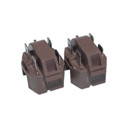 4387913 IC-4 4Pin Refrigerator Freezer Compressor PTC Start Relay Fit for Whirlpool Frigidaire Gibson GE Ropper Kenmore Refrigerators - Replaces 32330 WP2262185 WR07X26748 4387913 216594300 WP2262181