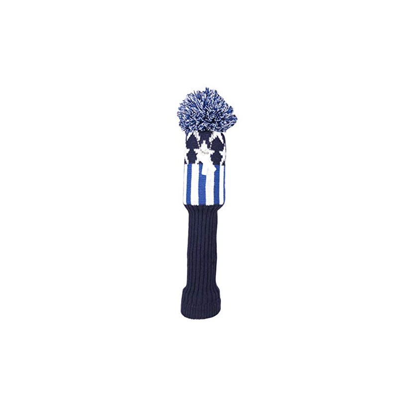 Golf Club Cover Headcover Utility UT Cover Knit with Pendant