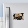 CafePress Pug Puppy Rectangle Magnet, 3"x2" Refrigerator Magnet