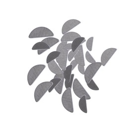 iplusmile 80pcs Stainless Steel Woodruff Keys Semicircle Mechanical Industry Fasteners Different