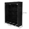 Unbranded Portable Closet Wardrobe Clothes Rack Storage Organizer Shelf Water-Proof
