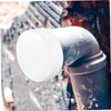 Zerodeko Replaceable PVC Pipe Cap Adapter Pipe End Plug for