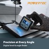 POWERTEC 71828 Table Saw Angle Gauge, Digital Angle Finder Protractor,