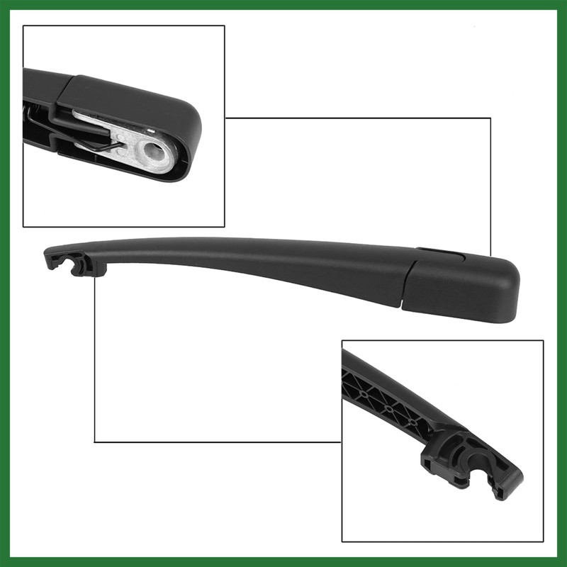 Motoforti Rear Windshield Wiper Blade Arm Set 12" for Hyundai