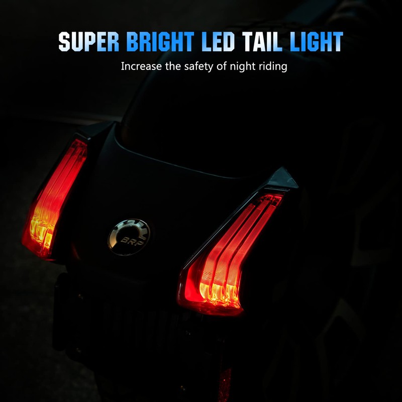 A & UTV PRO Ryker LED Tail Lights, Brake Stop