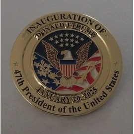 President Trump Inauguration Pin 2025