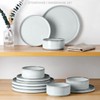 Ceramic Dinnerware Sets for 6, Onader Stoneware Plates and Bowls