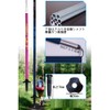 Folding Trekking Poles, Set of 2, Ultra Lightweight, 8.5 oz