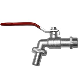 Bradas 3677 Outlet Ball Valve 3/4 Inch Male Thread Outlet Valve Ball Valve Hose Tap Garden Tap Hose Nozzle 3/4 Inch