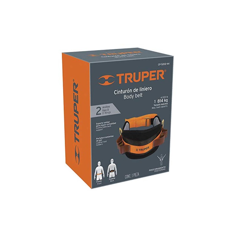 TRUPER Cinturón De Posicionamiento Talla 44