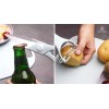 Importeek Kit Utensilios Cuchillo Tijeras Pelapapas Tabla Picar Cocina