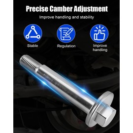 2 Pcs Rear Control Arm Adjusting Bolts Fit for Honda Accord Acura TL TSX Replace 52387-SDA-A00 52387-S84-A00