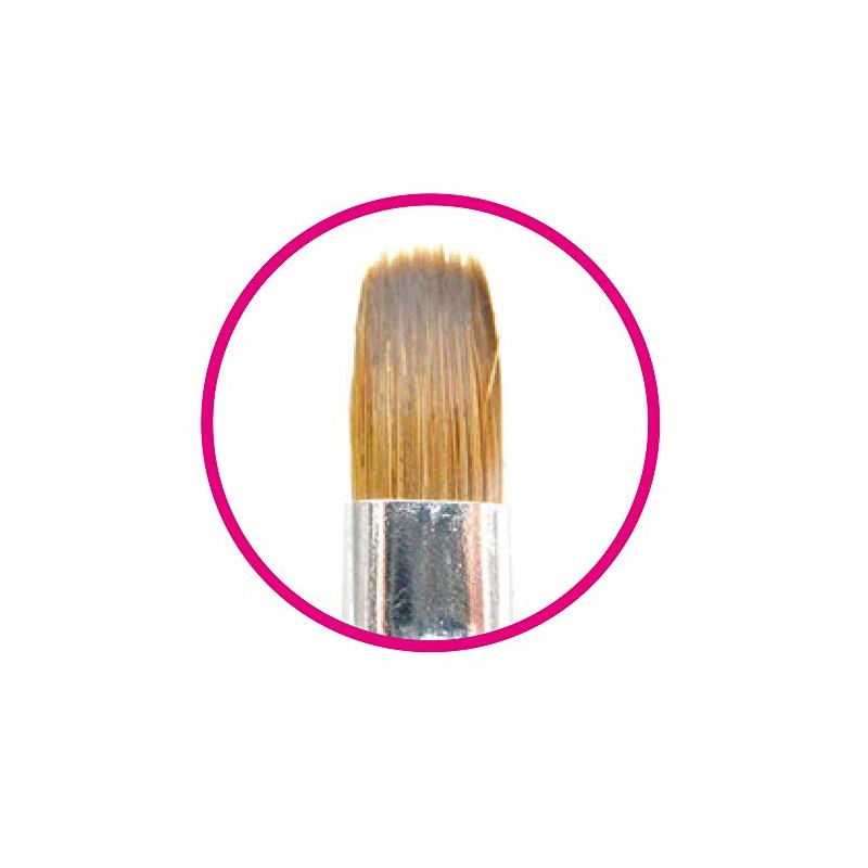 Naility! Gel Brush #5 Oval (Kolinsky Hair)
