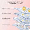 2pcs Mascarilla Exfoliante Colágeno Para Hidratar E Iluminar Todo Tipo