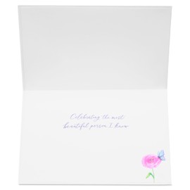 Papyrus Birthday Card (Most Beautiful Person) - Designed by Bella Pilar