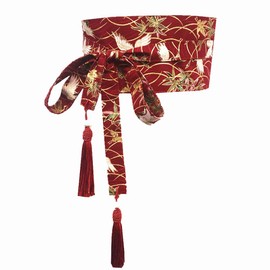 Fancy Pumpkin Japanese Yukata Kimono Obi with Tassel Belt Harajuku Waist-V2, Colour26