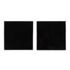 Sorbothane Vibration Isolation Square Pad, 5"x5", 2 Pack (50 Duro,
