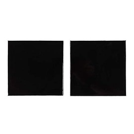 Sorbothane Vibration Isolation Square Pad, 5"x5", 2 Pack (50 Duro, 0.25" Thick)