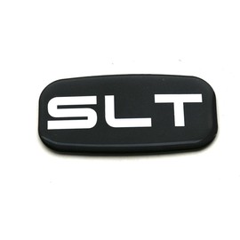 2pcs New SLT Cab Emblems Letter Logo Replacement for 02-07 Roof Pillar Nameplate 3D Sticker 15036134 (Chrome)