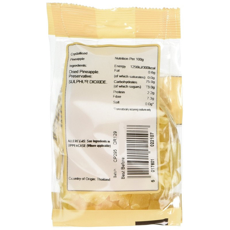 Suma Prepacks Pineapple Diced 125 g (Pack of 6)