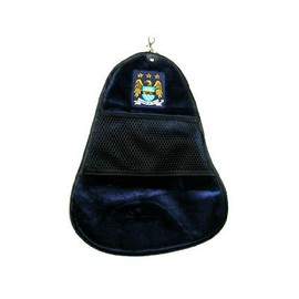 MAN CITY CLEAN SWING GOLF TOWEL NAVY