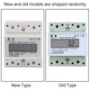 Single Phase 5-100A 230VAC Energy Meter DIN Rail Digital LCD