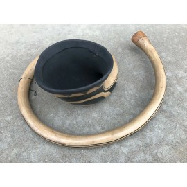 Terre Baked wood Didgehorn Maori F, 15"