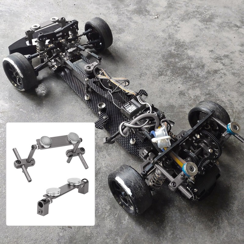 Aluminum Magnetic Stealth Invisible Body Shell Mount Kit for HSP