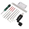 Guitar Maintenance Tool Kit Hex Wrench File Screwdriver Ruler String