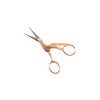 The Quilted Bear Rose Gold Embroidery Scissors - Precision Rose