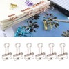 50Pcs Metal Hollow Binder Clips Multipurpose Durable Paper Clamps for
